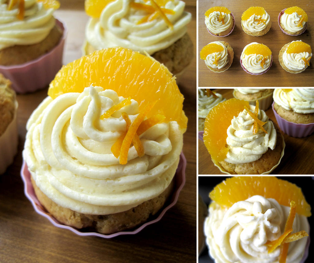 Orange Zest Cupcakes