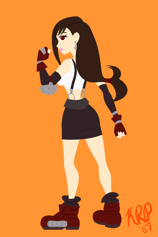 FF Pinup: :VII: Tifa