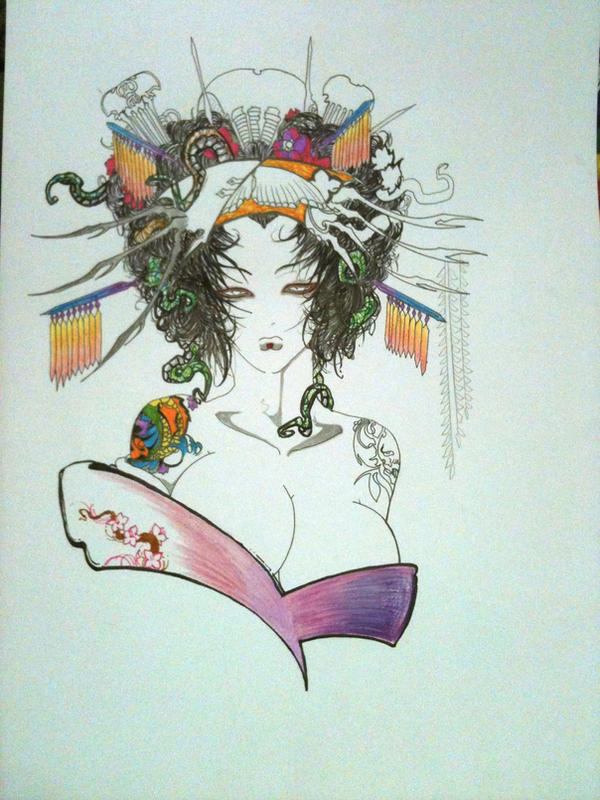 Geisha or Oiran not finish yet