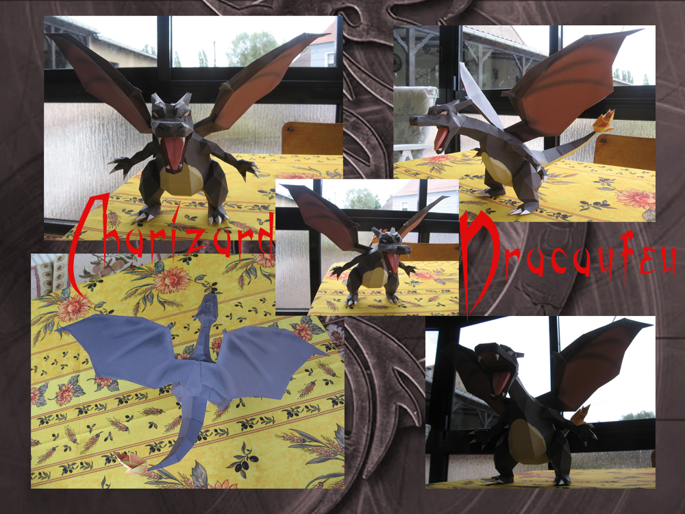 Charizard Papercraft