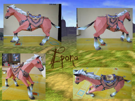 Epona papercraft