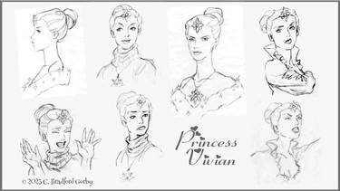 Princess Vivian Modelsheet