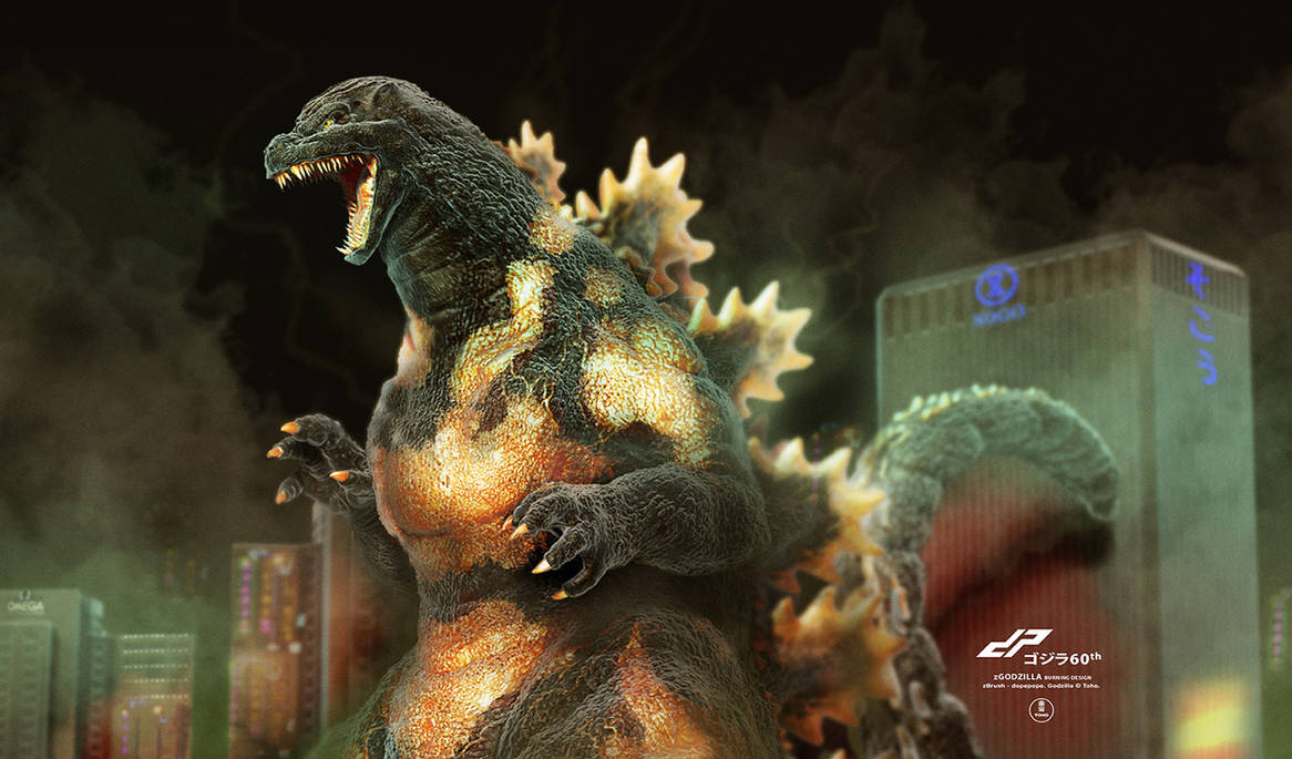 Low Quality Exploding Godzilla zBurningGodzilla meltdown by dopepope on DeviantArt