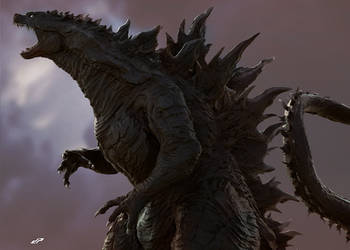 zGODZILLA 2000/2014 hybrid by dopepope