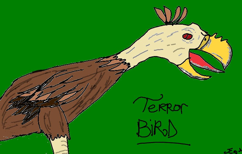 Trror Bird Terror Bird by ScarletShadowScale on DeviantArt