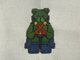 Cross Stitch Martian Manhunter