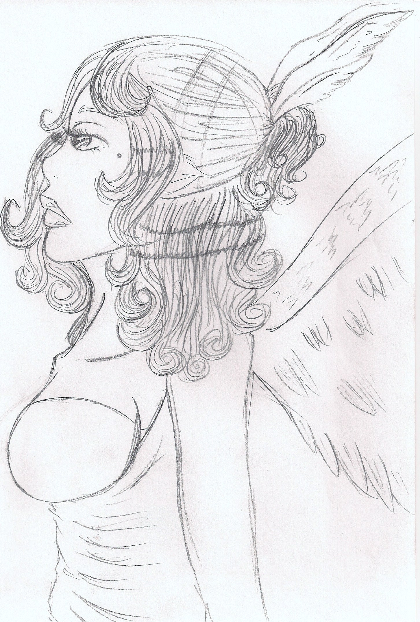 One Winged Angel By Kristilrose On DeviantArt one-winged-angel-by-kristilrose-on-deviantart