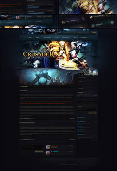 Crusader Theme - Fusion CMS