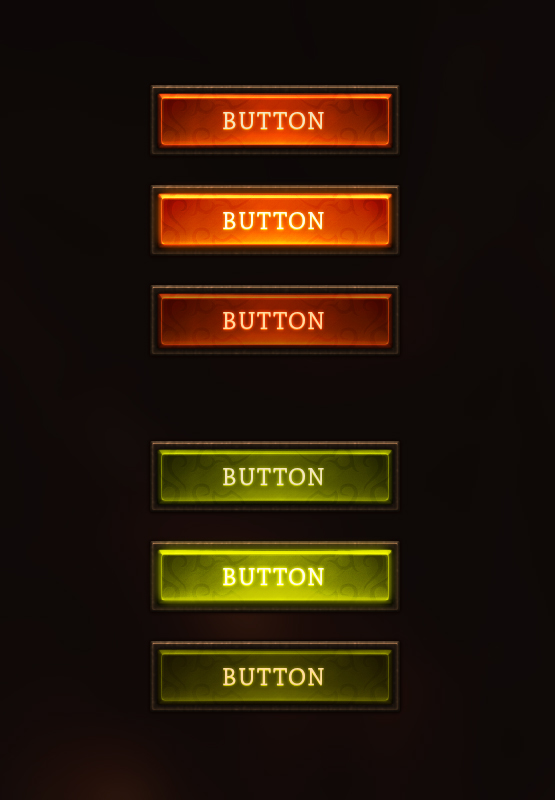 Fantasy Buttons by Evil-S on DeviantArt