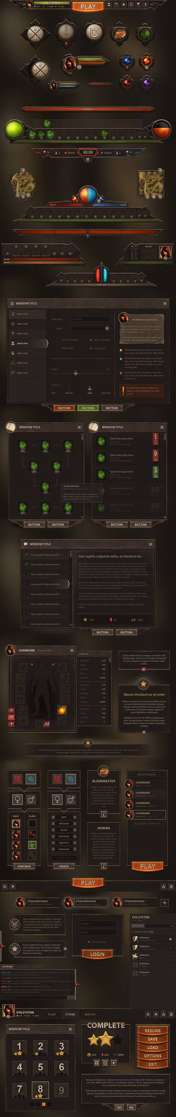 Burnblade UI by Evil-S