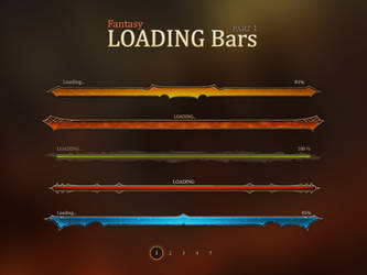 Fantasy Loadign Bars