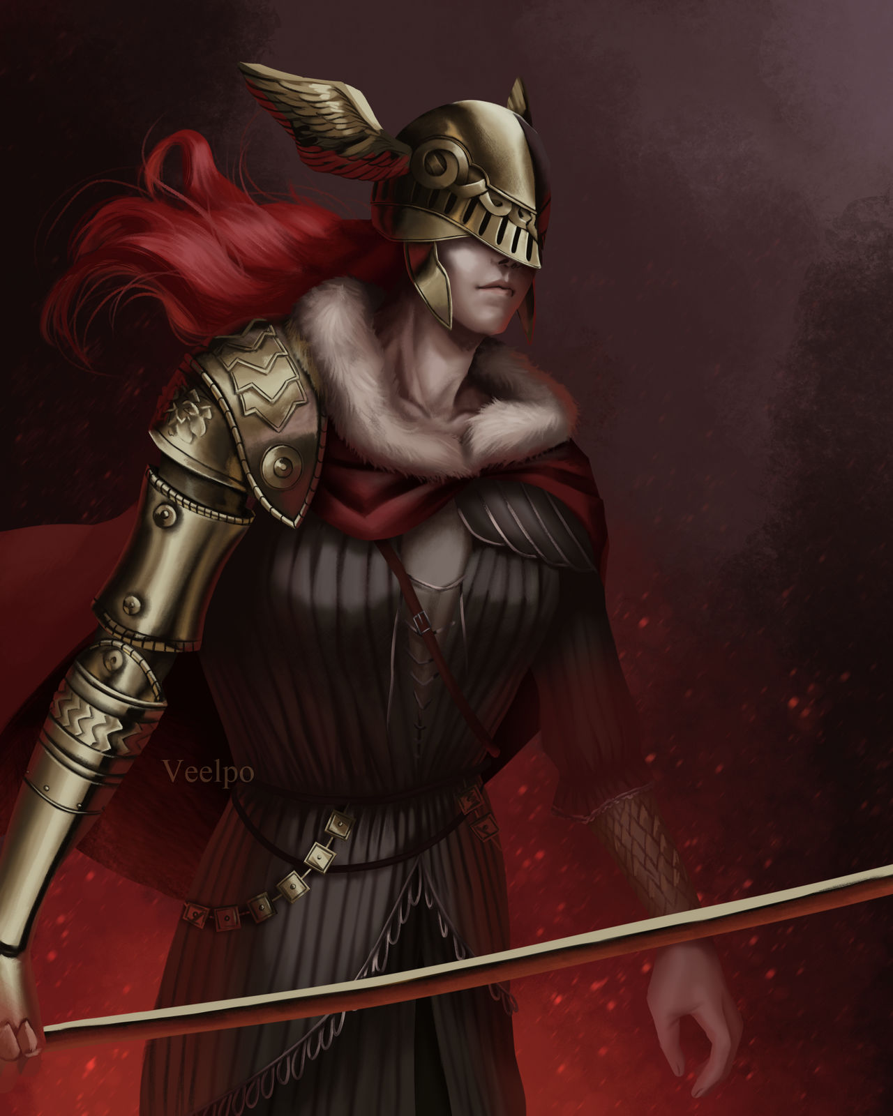 Malenia, Blade of Miquella (Elden Ring) by aransevla on DeviantArt
