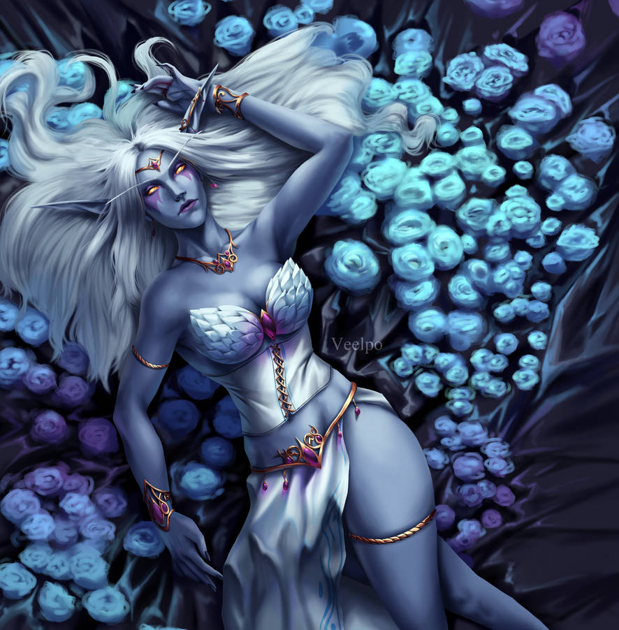 Queen Azshara - World of Warcraft by Veelpo on DeviantArt.