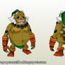 Goron link Papercraft