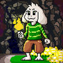 Pixel Animation Asriel Dreemurr