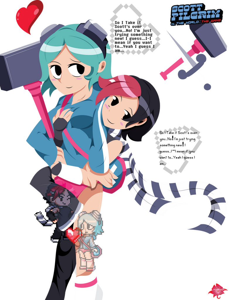 Ramona X Knives C AliceMoonlight by TheYuriReviewer on DeviantArt