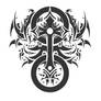 celtic cross tattoo style 2,