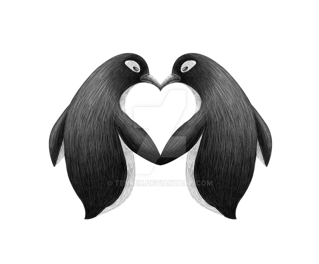 Penguin love