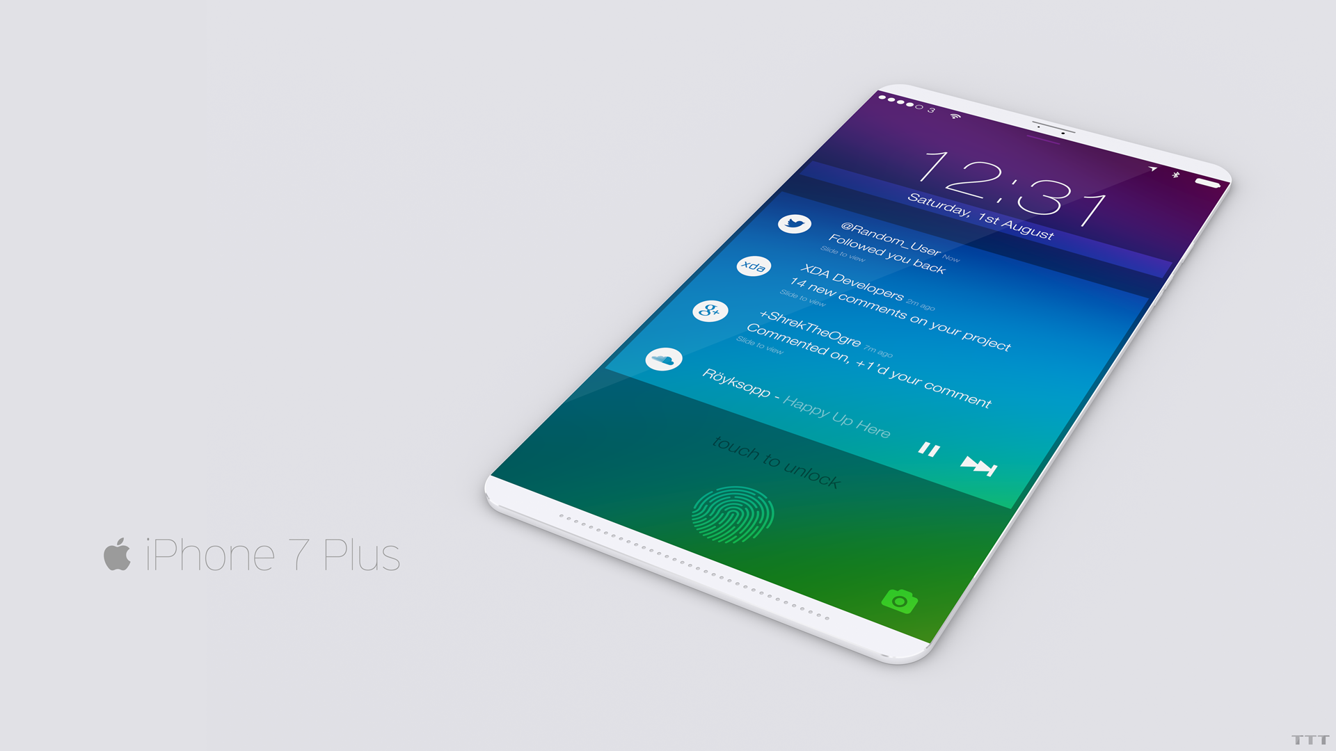 iPhone 7 Plus Concept