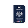 Post-Brexit UK Passport Concept