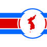 United Korea Flag Concept