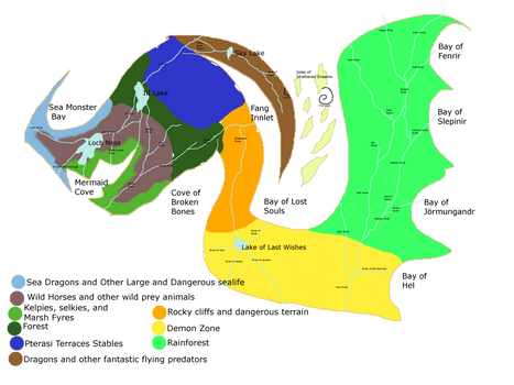 Pterasiland Map