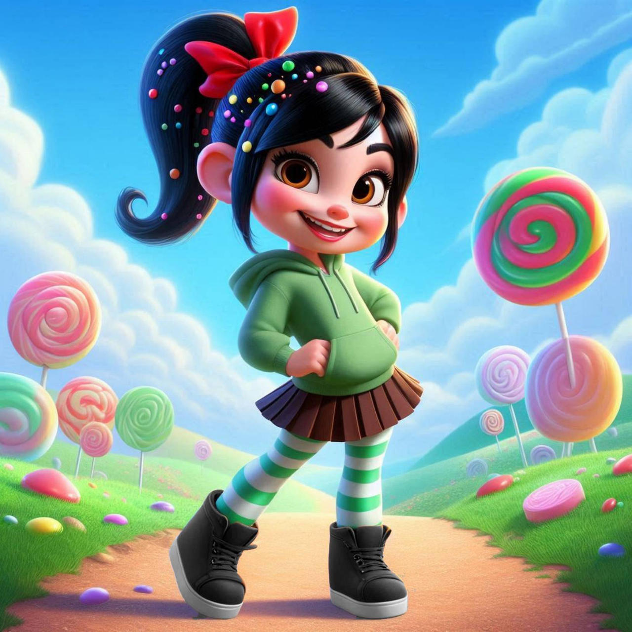 Vanellope Rabbit Vanellope 2 by Charbeanz84 on DeviantArt