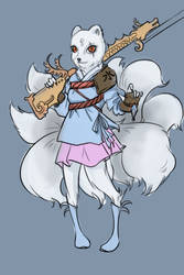 white fox