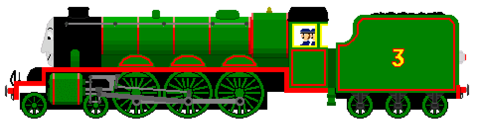 Henry the green engine sprite 2 by SteamLocosDays1933 on DeviantArt