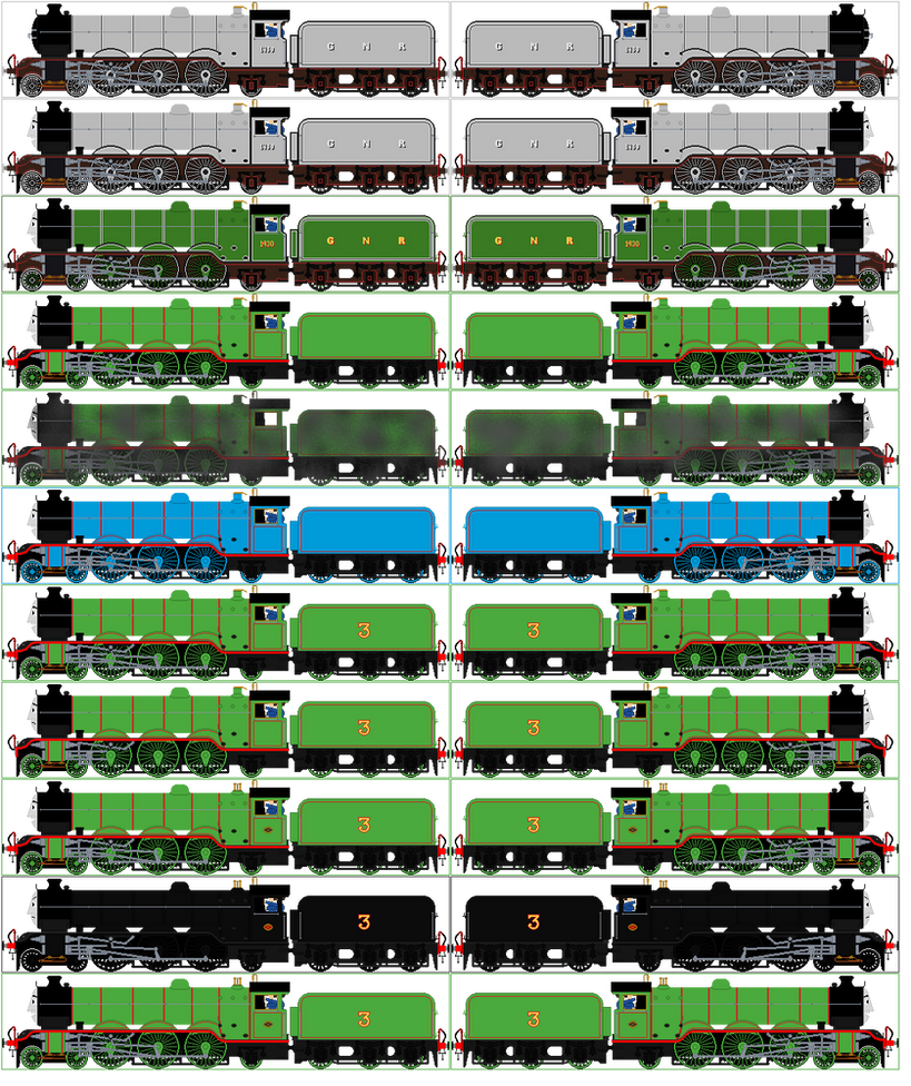 Henry 1 The Green Engine by SteamLocosDays1933 on DeviantArt