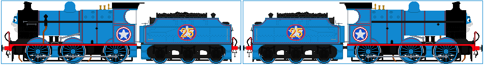 Alan Sprites Spooktober Sprites: Alan The Captain Engine by SteamLocosDays1933 on ...