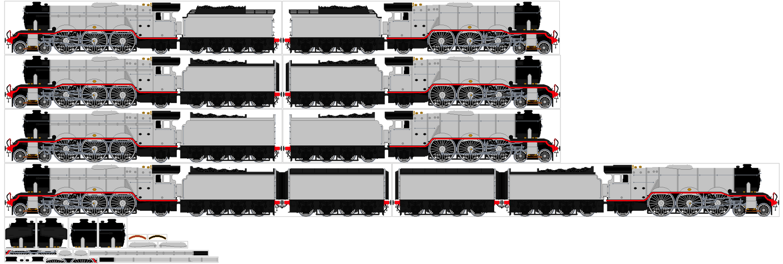 LNER A1/A3 Base by SteamLocosDays1933 on DeviantArt