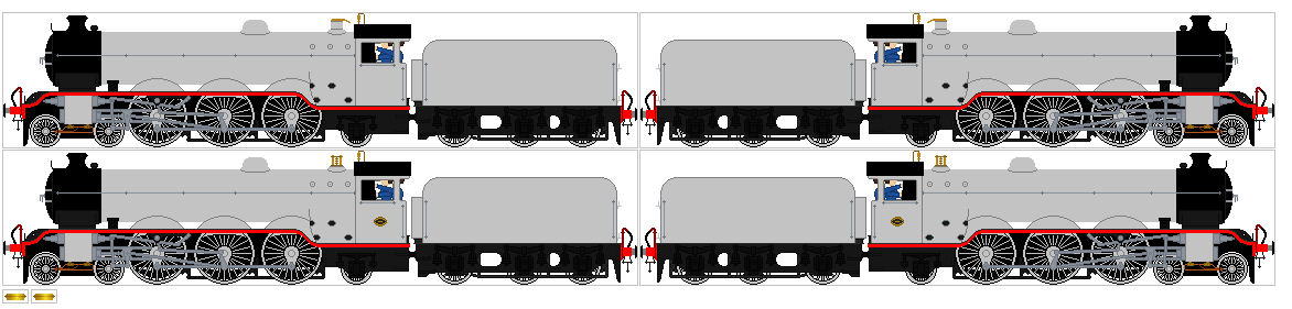 GNR/LNER A2 Base by SteamLocosDays1933 on DeviantArt