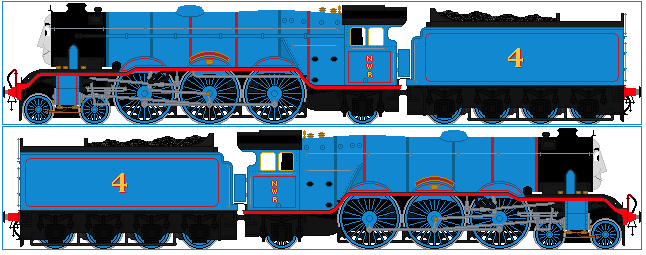 Gordon The Big Engine (AuraKnight100 Style) by SteamLocosDays1933 on ...