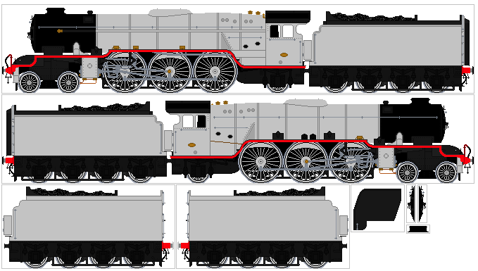 LNER A1/1 Realistic Base by SteamLocosDays1933 on DeviantArt