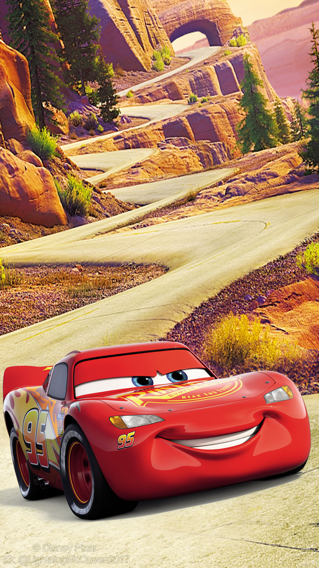 Cars 3 Lightning McQueen Wallpaper (1080x1920) by LightningMcQueen2017 on  DeviantArt
