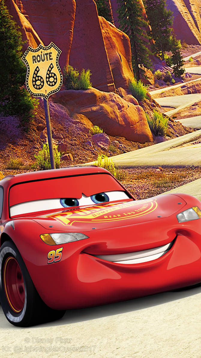 Cars 3 Lightning McQueen Wallpaper (1080x1920) V2 by LightningMcQueen2017 on DeviantArt