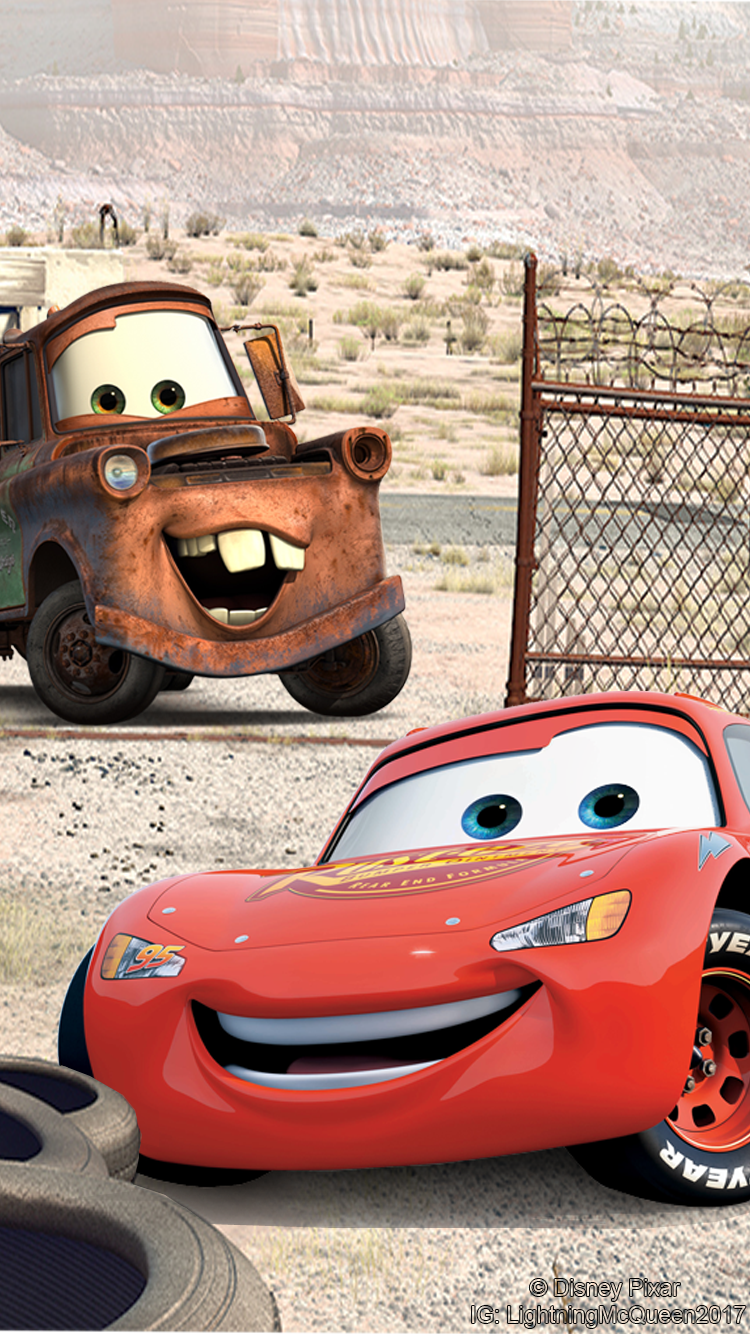 Lightning McQueen and Mater Wallpaper