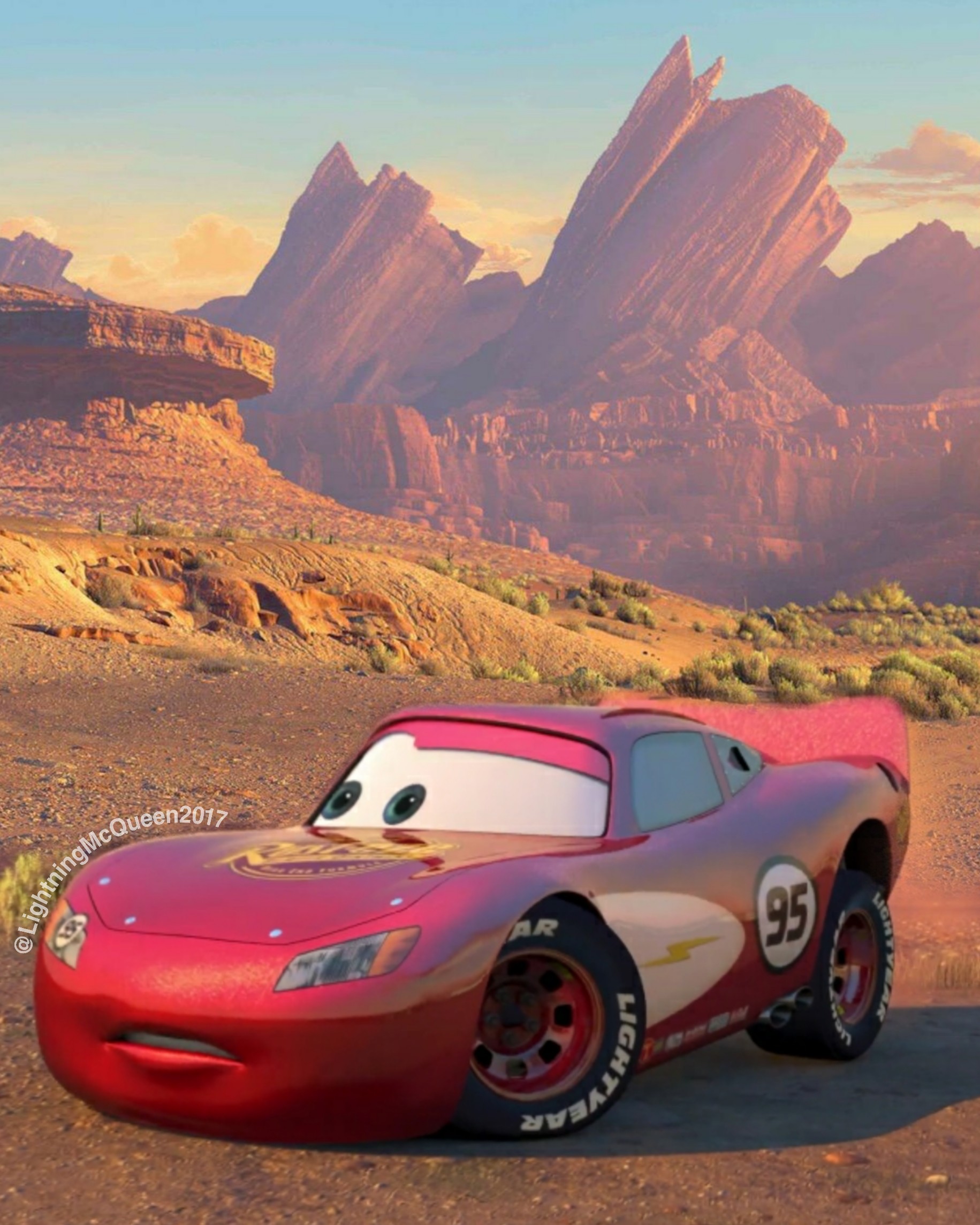 Cars: Dinoco Lightning McQueen by LightningMcQueen2017 on DeviantArt