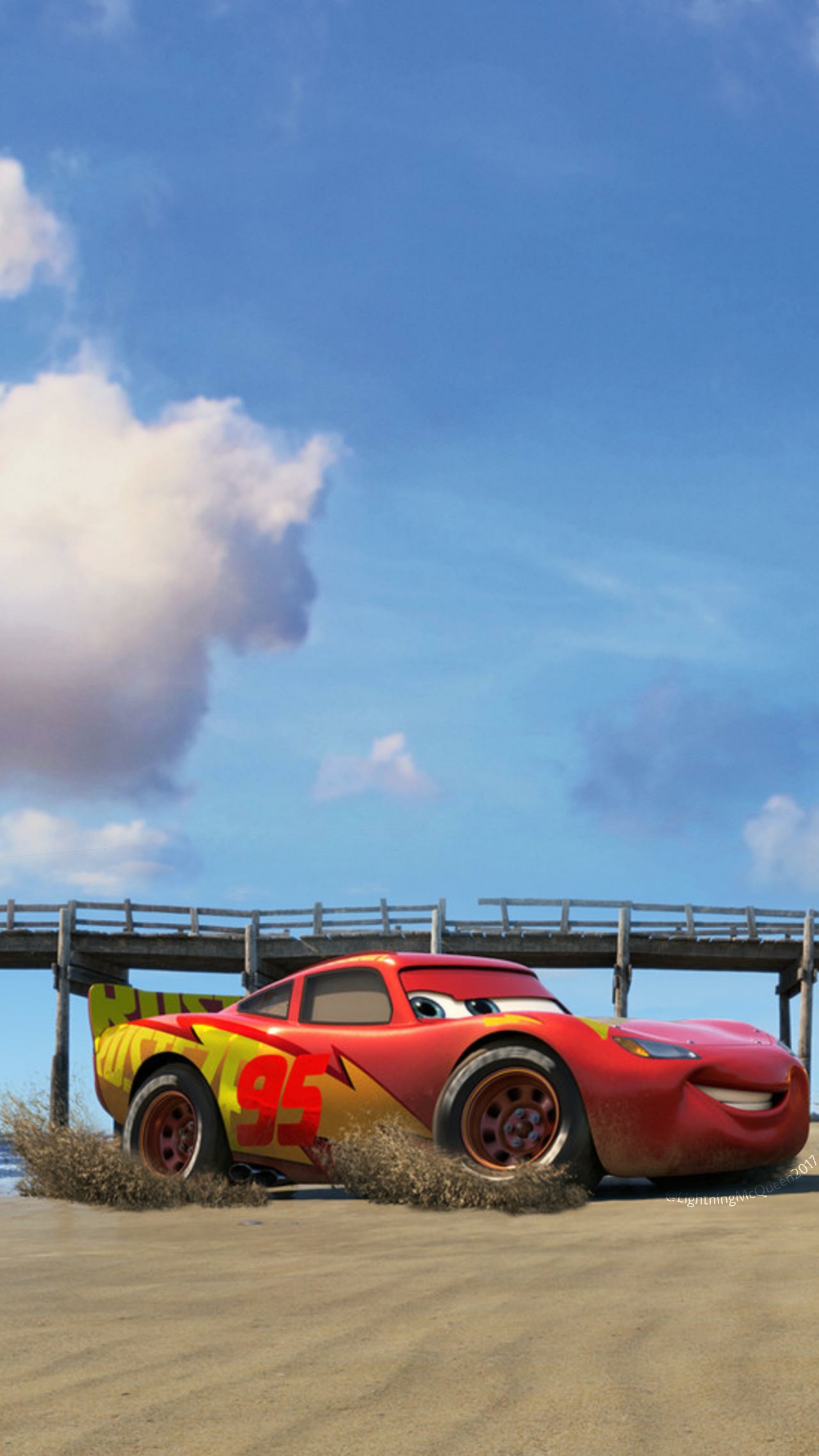 Cars: Dinoco Lightning McQueen by LightningMcQueen2017 on DeviantArt