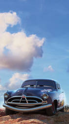 Cars 3 Doc Hudson Flashback