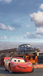 Cars 3 Lightning McQueen and Doc Hudson