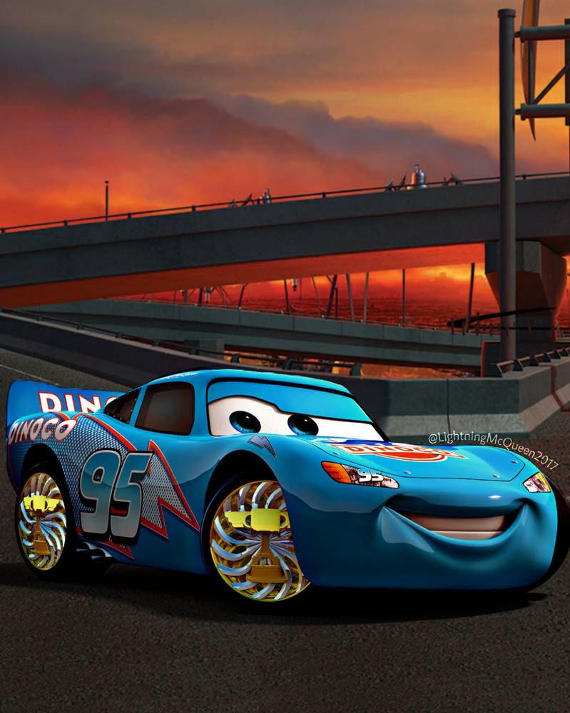 Dinoco Custom Cars: Dinoco Lightning McQueen by LightningMcQueen2017 on DeviantArt