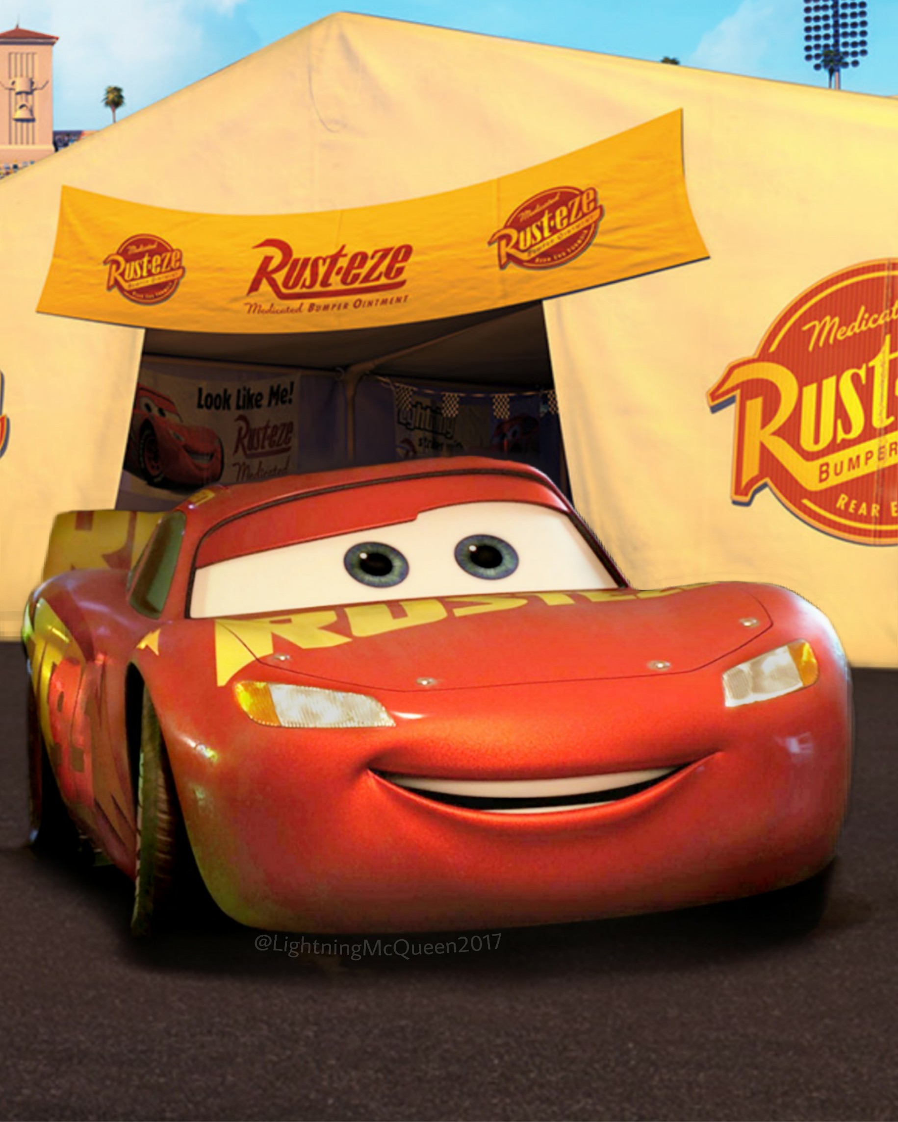 Cars: Dinoco Lightning McQueen by LightningMcQueen2017 on DeviantArt