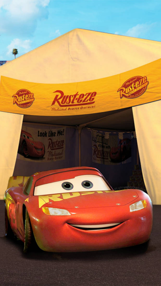 Cars 3: Rust Eze Racing Center Lightning McQueen by ...