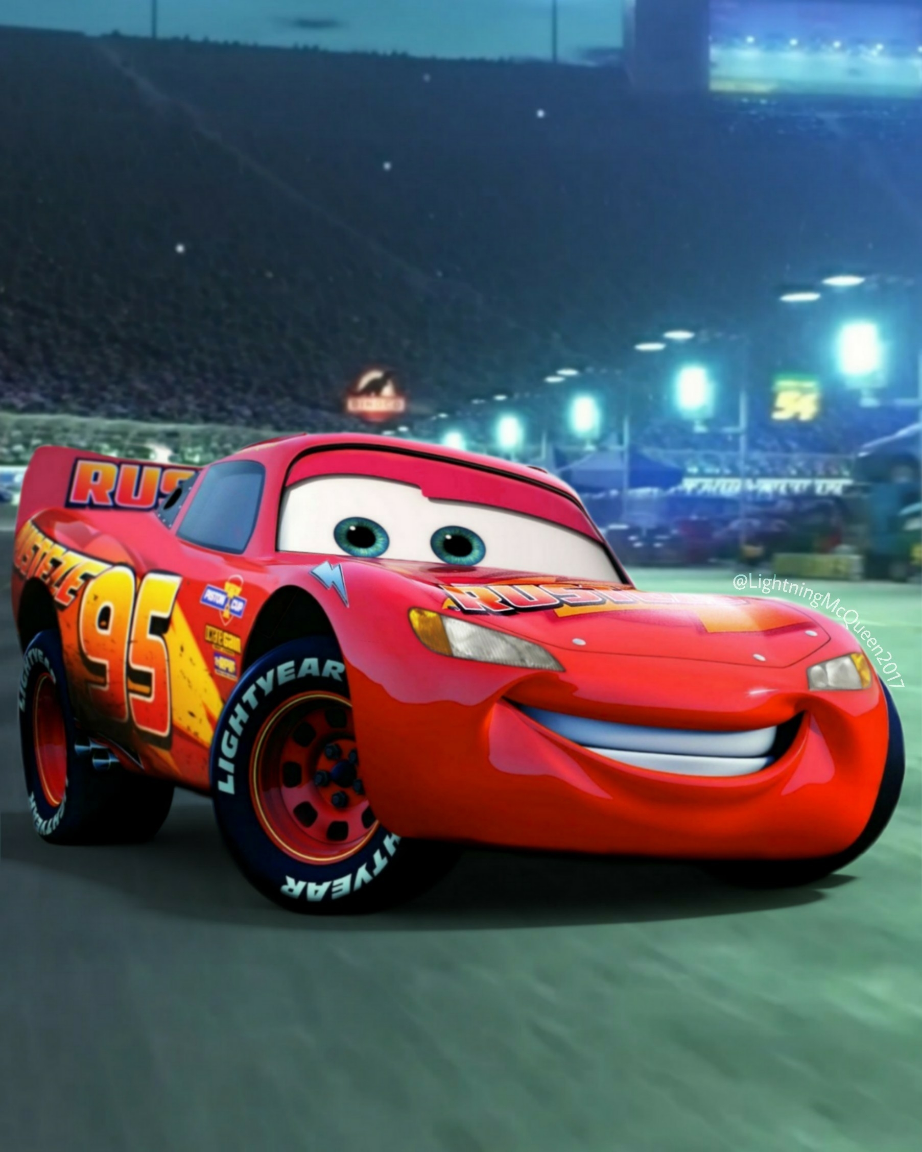 Custom Rust Eze Lightning McQueen Wallpaper by LightningMcQueen2017 on  DeviantArt