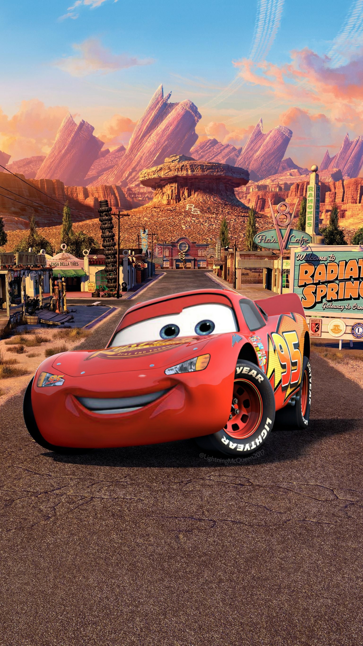 Cars: Dinoco Lightning McQueen by LightningMcQueen2017 on DeviantArt