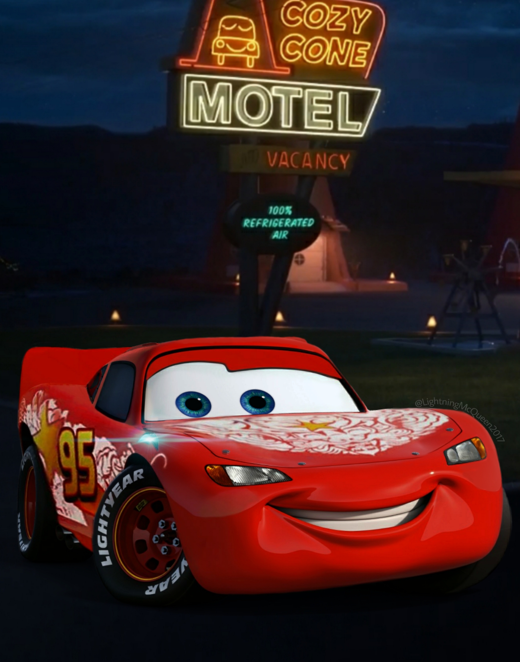 Cars: Lightning McQueen Dinoco 400 2 by LightningMcQueen2017 on DeviantArt