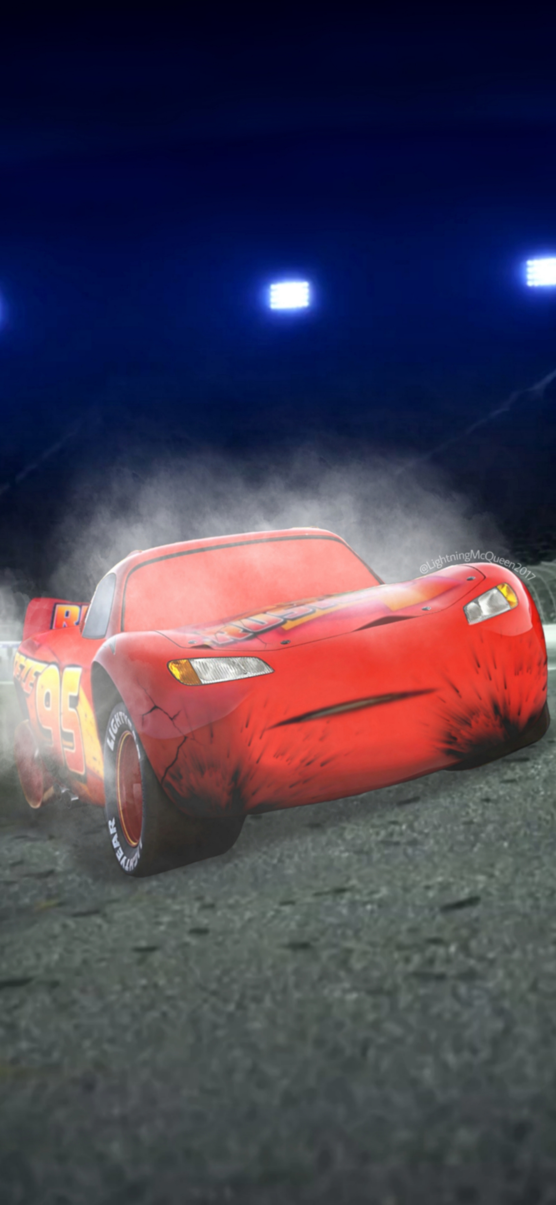 Cars 3 Lightning McQueen's Crash by LightningMcQueen2017 on DeviantArt