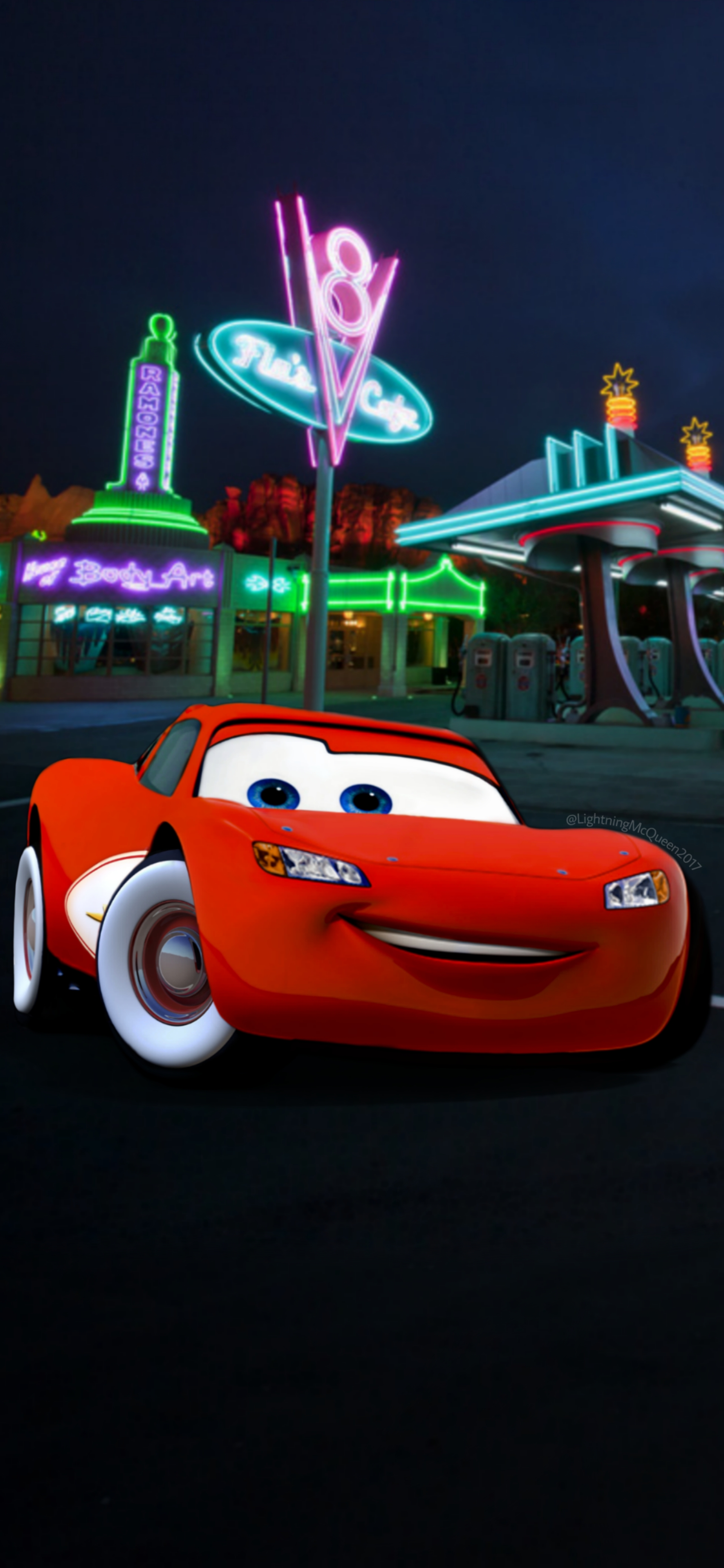 Cars: Dinoco Lightning McQueen by LightningMcQueen2017 on DeviantArt